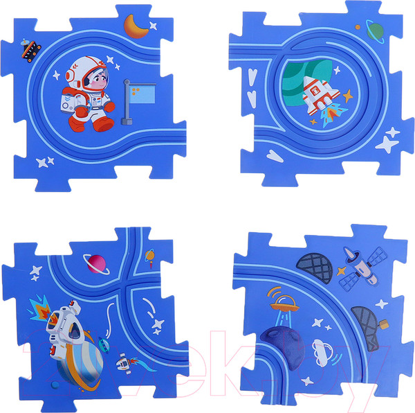 Изображение товара Автотрек Автоград Трек-пазл. Приключения в космосе XDL588-23 / 10323729