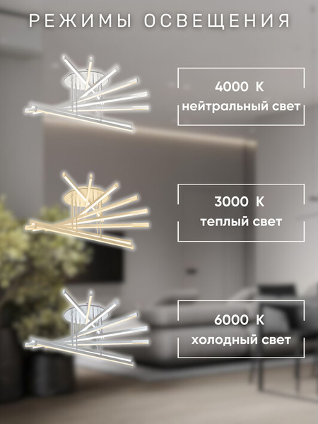 Изображение товара Люстра Aitin-Pro YH1037/8 (белый MCD)