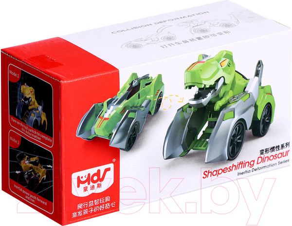 Изображение товара Игрушка-трансформер Sima-Land Раптор 333-8A / 10638875 (синий)