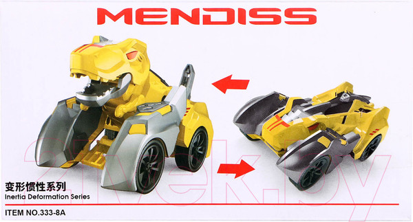 Изображение товара Игрушка-трансформер Sima-Land Раптор 333-8A / 10638875 (синий)