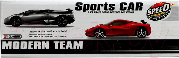 Изображение товара Радиоуправляемая игрушка Sima-Land Машина. Спорткар 138-17A / 9893537 (красный)