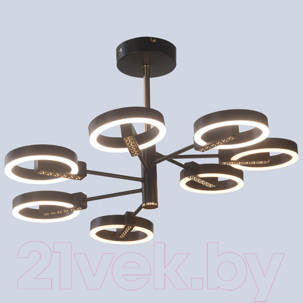 Изображение товара Люстра Aitin-Pro YH1103/7 (черный/золото)