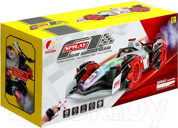 Изображение товара Радиоуправляемая игрушка Sima-Land Машина. Формула CX-88 / 9893539 (белый)