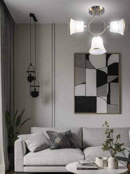 Изображение товара Люстра Aitin-Pro НПБ 02-3х60-101 / MH22964/3 (бронза)