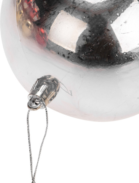 Изображение товара Елочная игрушка Neon-Night Шар 502-075 (серебряный глянцевый)