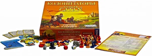 Изображение товара Дополнение к настольной игре Мир Хобби Catan. Города и рыцари / 915851
