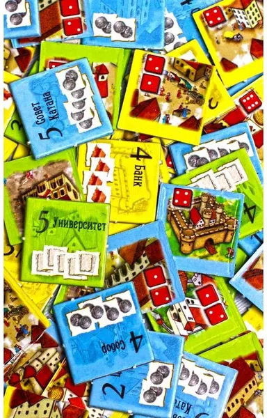 Изображение товара Дополнение к настольной игре Мир Хобби Catan. Города и рыцари / 915851