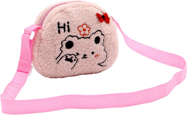 Изображение товара Детская сумка Sima-Land Мишка с бантиком / 10092607 (нежно-розовый)