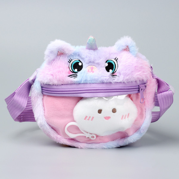 Изображение товара Детская сумка Sima-Land Котик. С игрушкой / 10063524