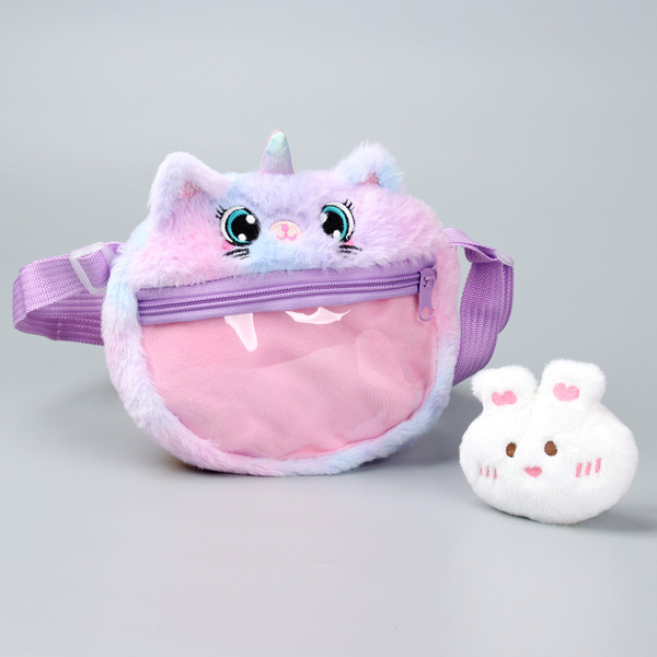 Изображение товара Детская сумка Sima-Land Котик. С игрушкой / 10063524