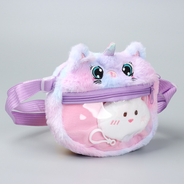 Изображение товара Детская сумка Sima-Land Котик. С игрушкой / 10063524