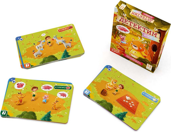 Изображение товара Настольная игра Стиль Жизни Детектим Кристофер и его плюшевые друзья / LS154