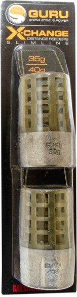 Изображение товара Кормушка рыболовная Guru Slimline X-Change Distance Feeder Medium 35г+40г / GAD21