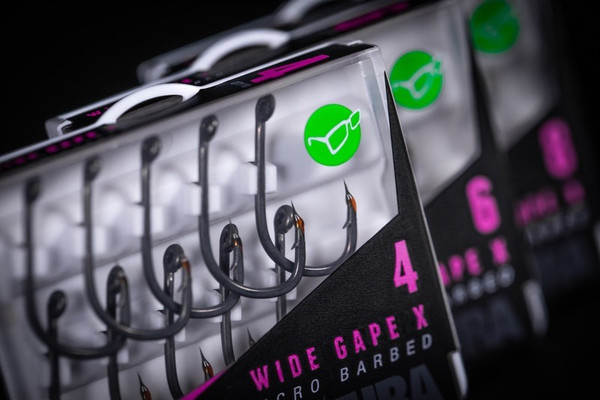 Изображение товара Набор крючков рыболовных Korda Kamakura Wide Gape X №6 микробородка / KAM29