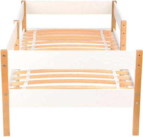 Изображение товара Кровать-тахта детская Polini Kids Simple 3435 / 0002786.163 (белый/дуб каменный)