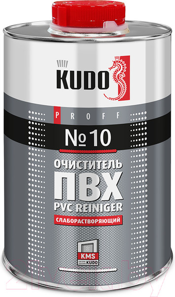 Изображение товара Очиститель Kudo Для ПВХ №10 Proff SMC-010 слаборастворяющий (1л)