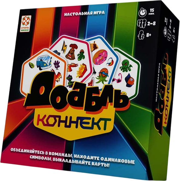 Изображение товара Настольная игра Стиль Жизни Доббль. Коннект / LS162