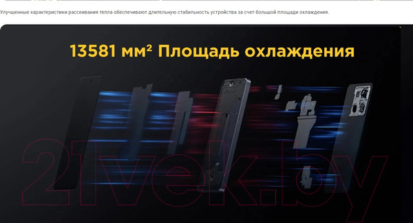 Изображение товара Смартфон POCO X6 5G 8GB/256GB (синий)