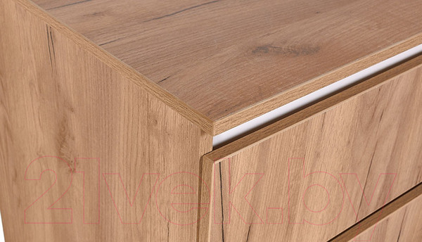 Изображение товара Комод пеленальный Polini Kids Simple 1980 / 0002323.171 (дуб крафт золотой)