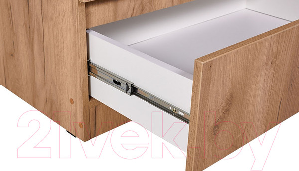 Изображение товара Комод пеленальный Polini Kids Simple 1980 / 0002323.171 (дуб крафт золотой)