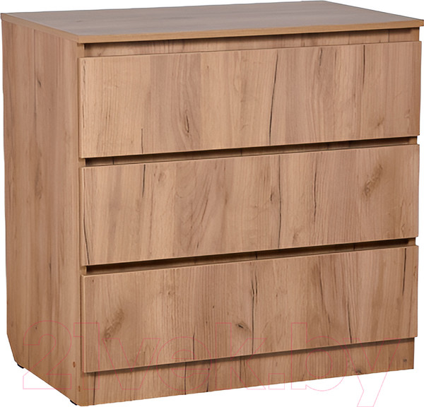 Изображение товара Комод пеленальный Polini Kids Simple 1980 / 0002323.171 (дуб крафт золотой)