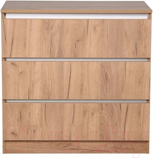 Изображение товара Комод пеленальный Polini Kids Simple 1980 / 0002323.172 (дуб крафт золотой/белый)