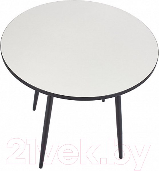 Изображение товара Обеденный стол Polini Kids Home London / 0002780.47 (белый/черный)