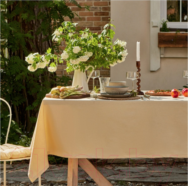 Изображение товара Скатерть Этель Home / 10472158 (молочный)