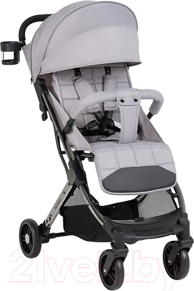 Изображение товара Детская прогулочная коляска Farfello Comfy Go Comfort / CG-305 (серый/черный)