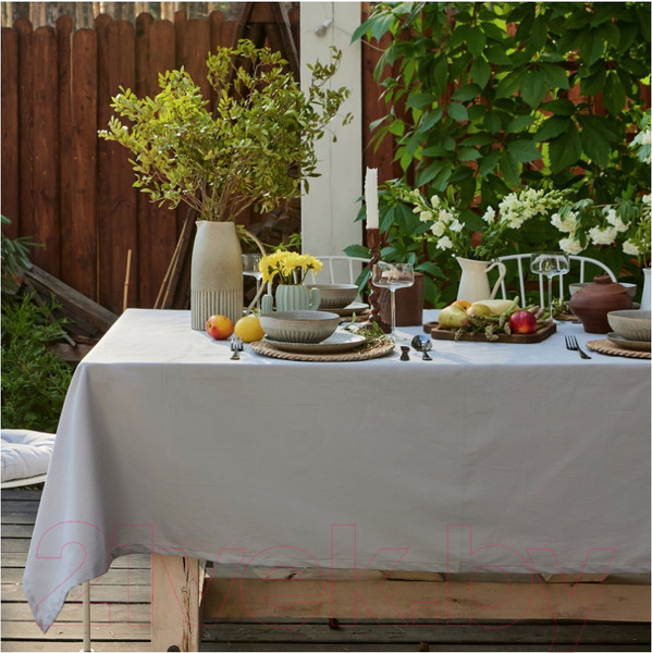 Изображение товара Скатерть Этель Home / 10472204 (светло-серый)