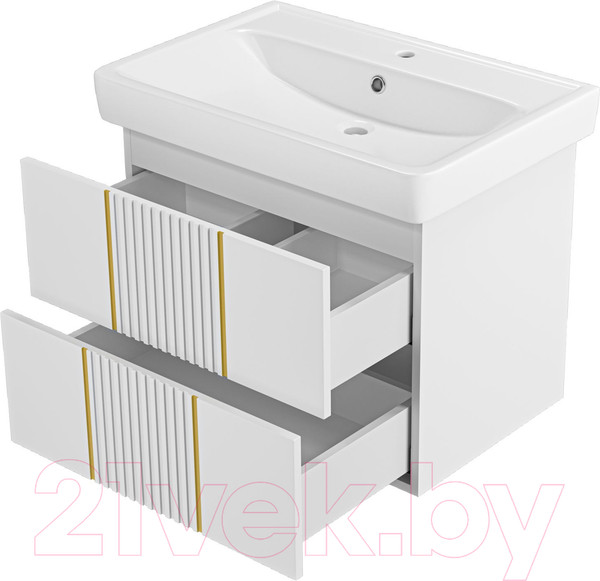 Изображение товара Тумба под умывальник Brevita Vega 70 / VEG-09070-0102Я