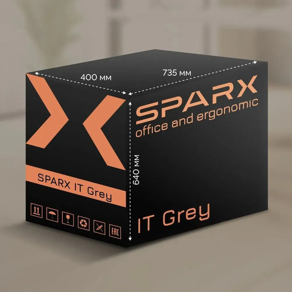 Изображение товара Кресло офисное Sparx FX-7 IT (Grey/Grey)