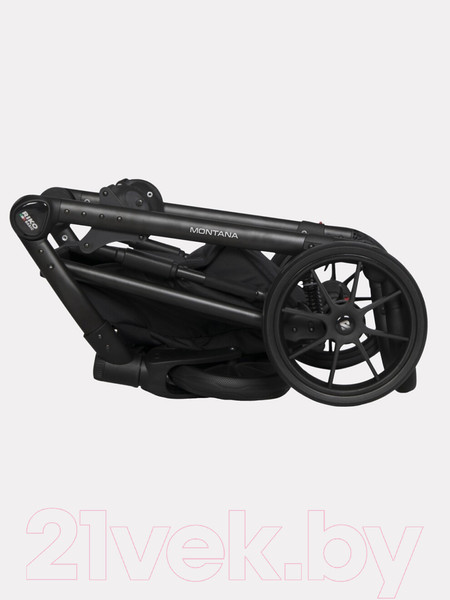 Изображение товара Детская универсальная коляска Riko Montana Ecco 2 в 1  (31, Light Silver/Black)