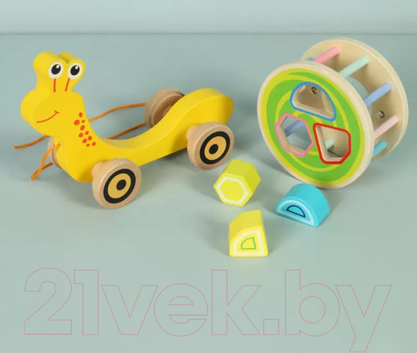 Изображение товара Игрушка-каталка Rant Snail / М-006 (Yellow)