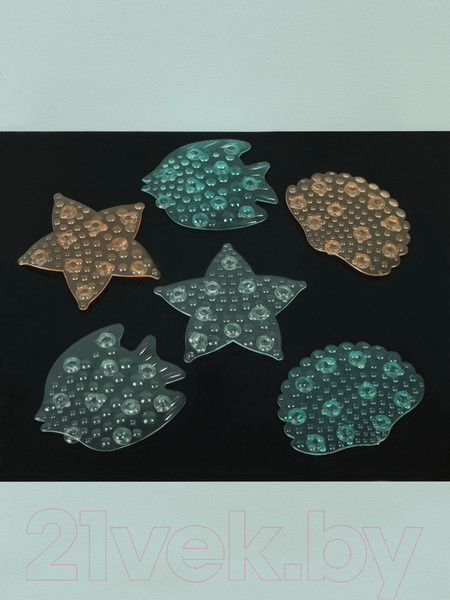 Изображение товара Набор игрушек для ванной Rant Sea Animals / М-008 (Powder)