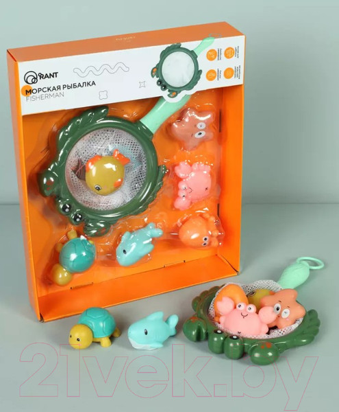 Изображение товара Развивающий игровой набор Rant Морская рыбалка / О-008  (green)