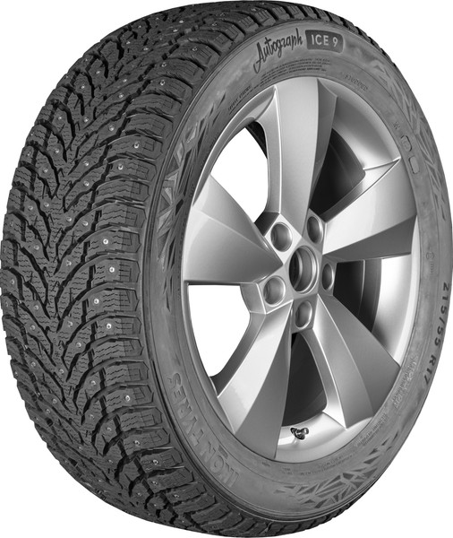 Изображение товара Зимняя шина Ikon (Nokian Tyres) Autograph Ice 9 195/55R16 87T (шипы)