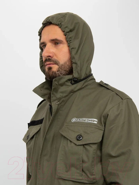 Изображение товара Костюм для охоты и рыбалки Huntsman Крафт Хаки Cotton (р. 52-54/182)
