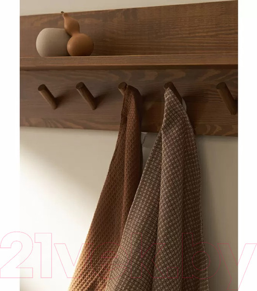 Изображение товара Набор полотенец Tkano Essential TK24-TT0001 (2шт, коричневый)