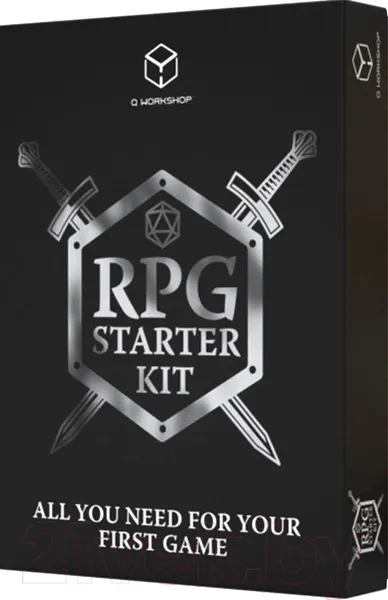 Изображение товара Набор кубиков для настольной игры Q-Workshop RPG Starter Kit / SKIT22