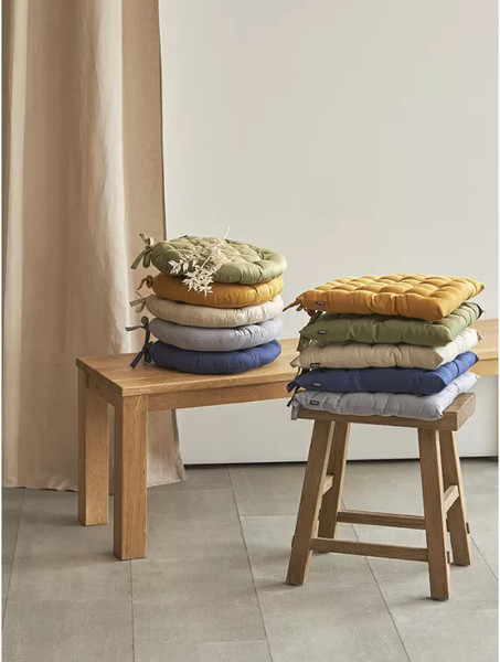 Изображение товара Подушка на стул Tkano Essential TK24-CP0011 (темно-синий)