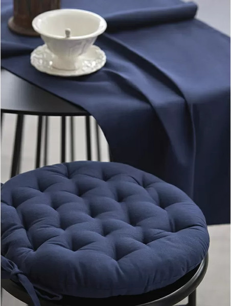 Изображение товара Подушка на стул Tkano Essential TK24-CP0011 (темно-синий)