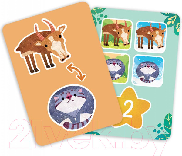 Изображение товара Настольная игра Мир Хобби Мемо Зверята / 915863