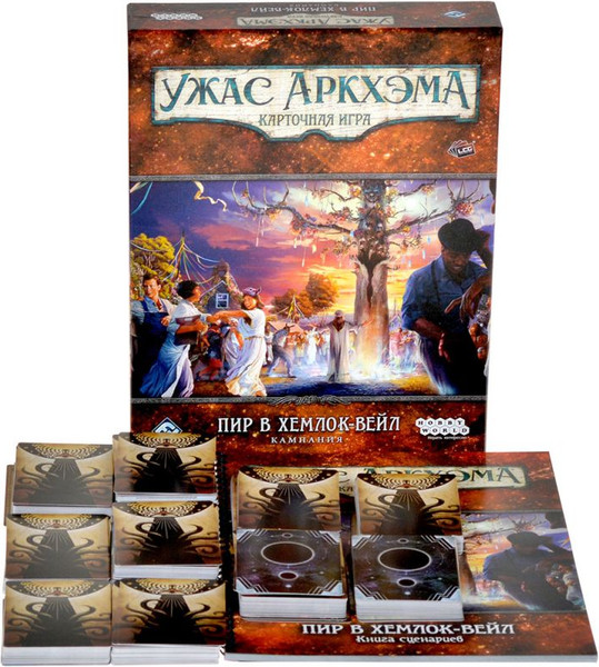 Изображение товара Дополнение к настольной игре Мир Хобби Ужас Аркхэма. Пир в Хемлок-Вейл. Кампания / 915850