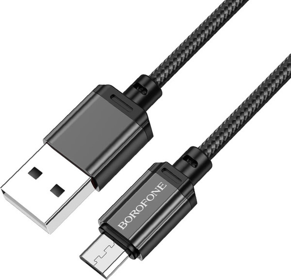Изображение товара Кабель Borofone BX87 Micro 2.4А (1м, черный)