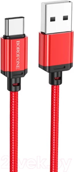 Изображение товара Кабель Borofone BX87 Type-C 2.4А (1м, красный)