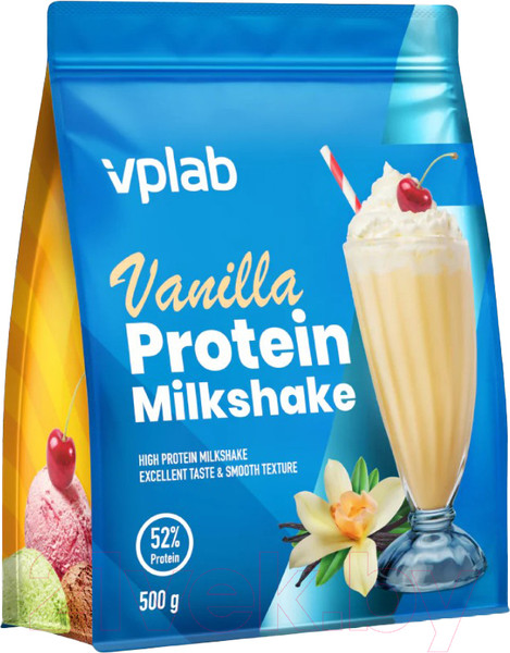 Изображение товара Протеин Vplab Milkshake (500г, ваниль)