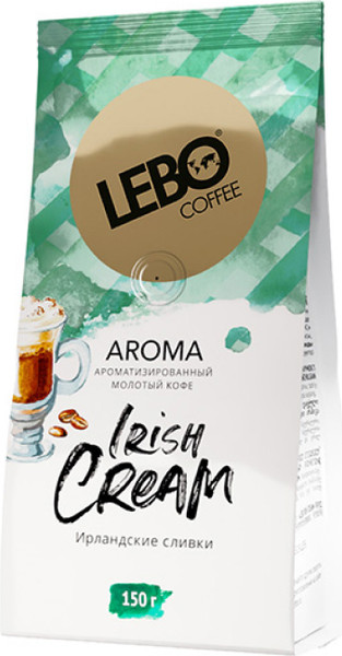 Изображение товара Кофе молотый Lebo Irish Cream Арабика (150г)