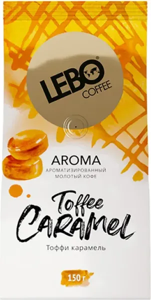 Изображение товара Кофе молотый Lebo Toffee Caramel Арабика (150г)