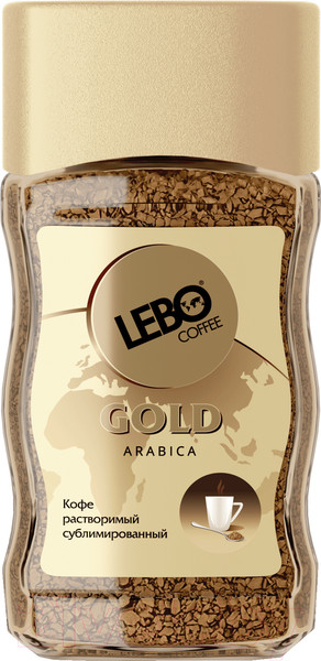 Изображение товара Кофе растворимый Lebo Gold сублимированный (100г)